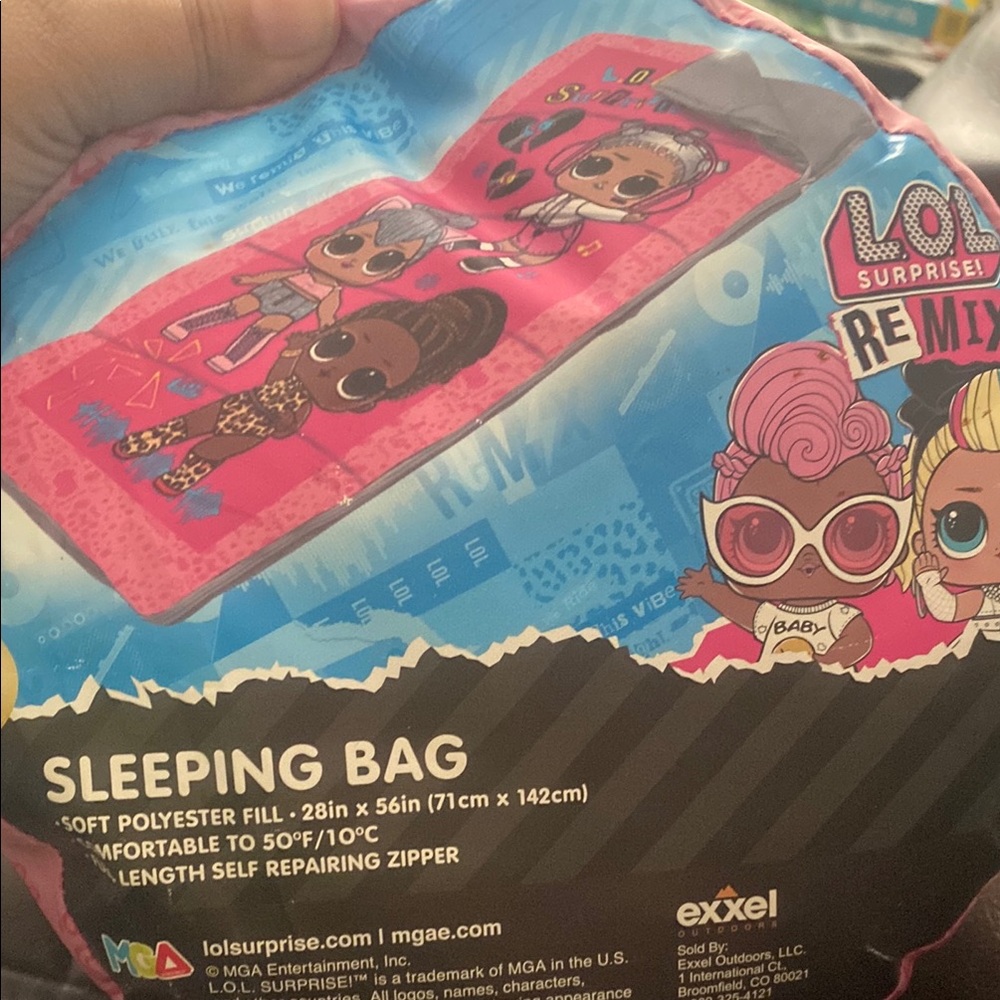 LOL Surprise Sleeping Bag MGA Exxel Outdoors